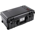 Pelican 1535TRVL Air Black Travel Case with Lid Organizer & Packing Cubes - Waterproof, Crushproof, Dustproof - Model 015350-0080-110