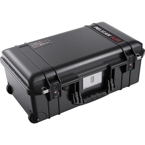 Pelican 1535TRVL Air Black Travel Case with Lid Organizer & Packing Cubes - Waterproof, Crushproof, Dustproof - Model 015350-0080-110