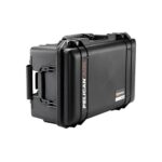 Pelican 1535TRVL Air Black Travel Case with Lid Organizer & Packing Cubes - Waterproof, Crushproof, Dustproof - Model 015350-0080-110
