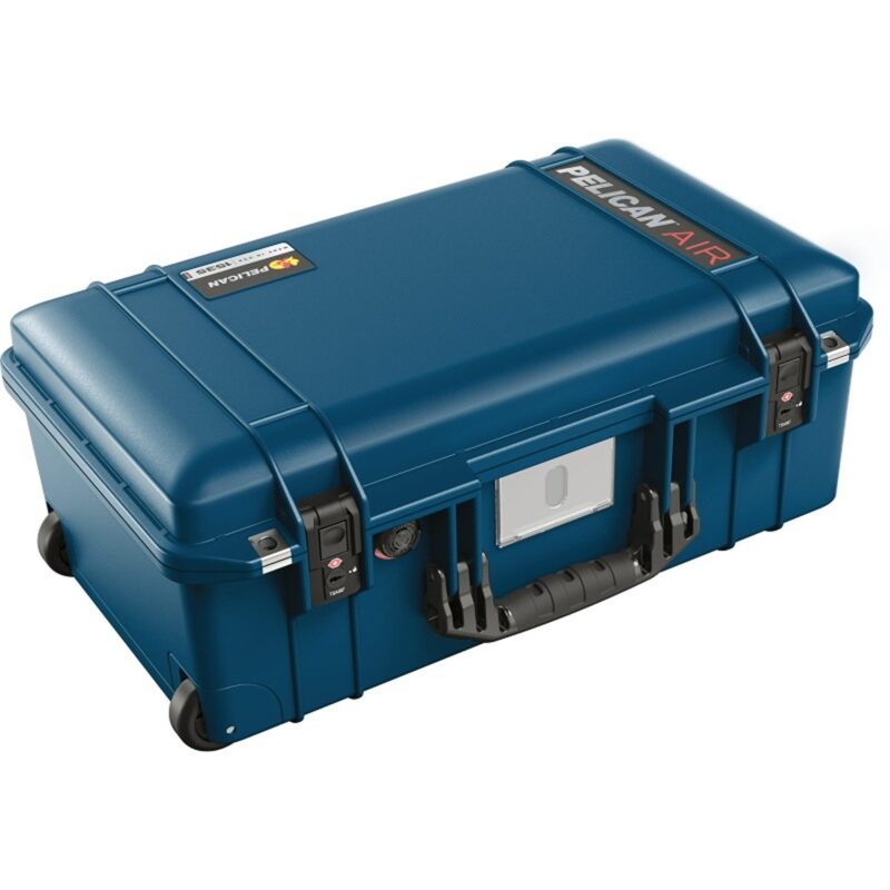 Pelican 1535TRVL Air Indigo Travel Case with Lid Organizer & Packing Cubes - Waterproof, Crushproof, Dustproof - Model 015350-0080-125