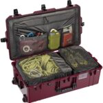 Pelican 1535TRVL Air Ox Blood Travel Case with Lid Organizer & Packing Cubes - Waterproof, Crushproof, Dustproof - Model 015350-0080-175