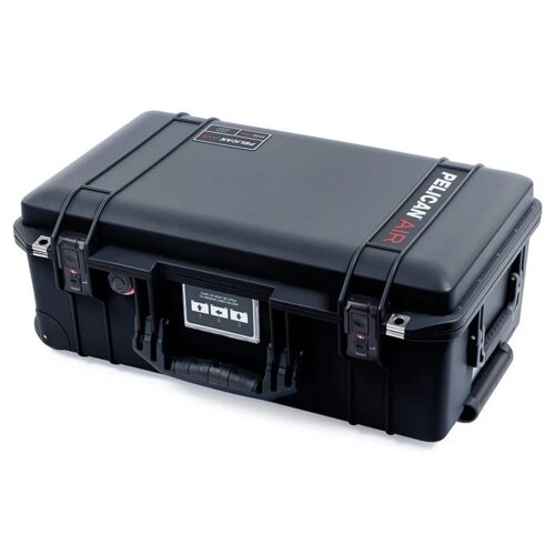 Pelican 1535TRVL Air Charcoal Travel Case with Lid Organizer & Packing Cubes - Waterproof, Crushproof, Dustproof - Model 015350-0080-185