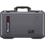 Pelican 1535TRVL Air Charcoal Travel Case with Lid Organizer & Packing Cubes - Waterproof, Crushproof, Dustproof - Model 015350-0080-185