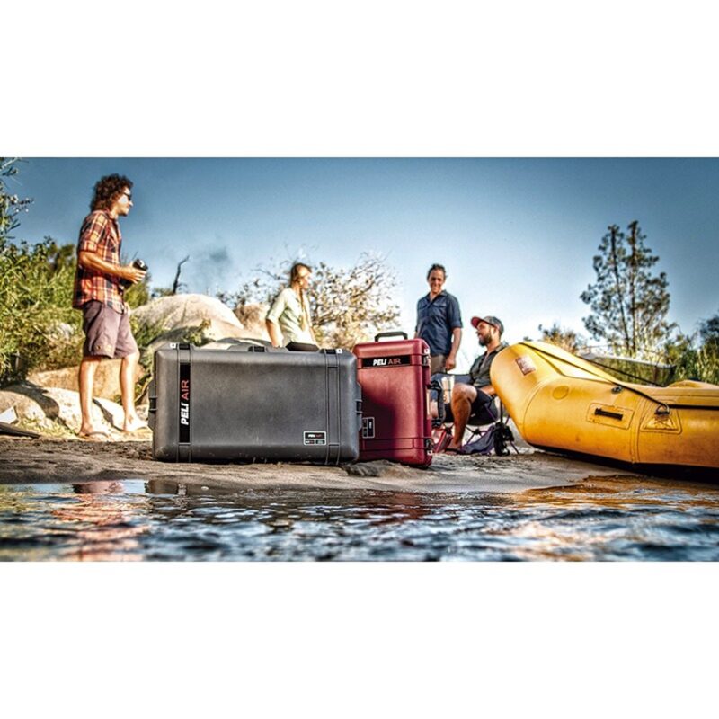 Pelican 1535TRVL Air Charcoal Travel Case with Lid Organizer & Packing Cubes - Waterproof, Crushproof, Dustproof - Model 015350-0080-185
