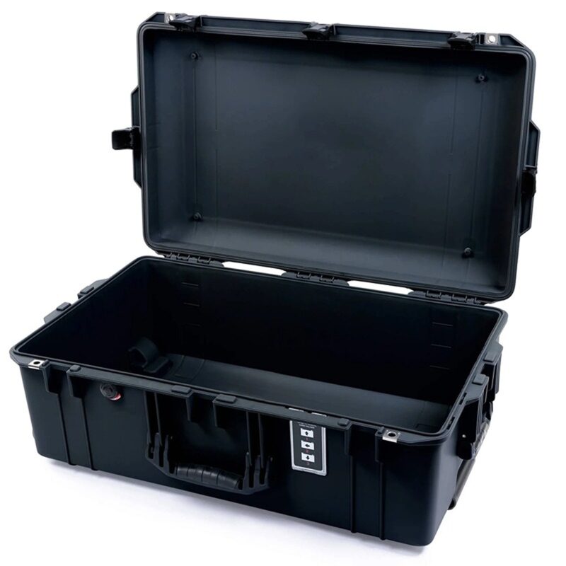 Pelican 1595 Air Black Protective Hard Case with Pick N Pluck Foam - Waterproof, Crushproof, Dustproof - Model 015950-0000-110