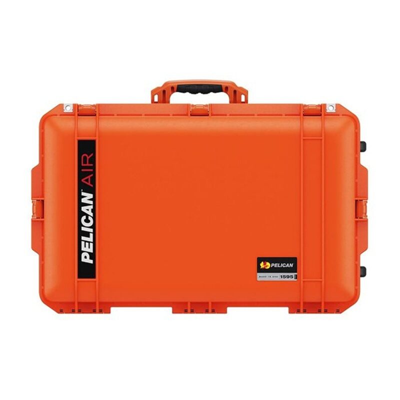 Pelican 1595 Air Orange Protective Hard Case with Pick N Pluck Foam - Waterproof, Crushproof, Dustproof - Model 015950-0000-150