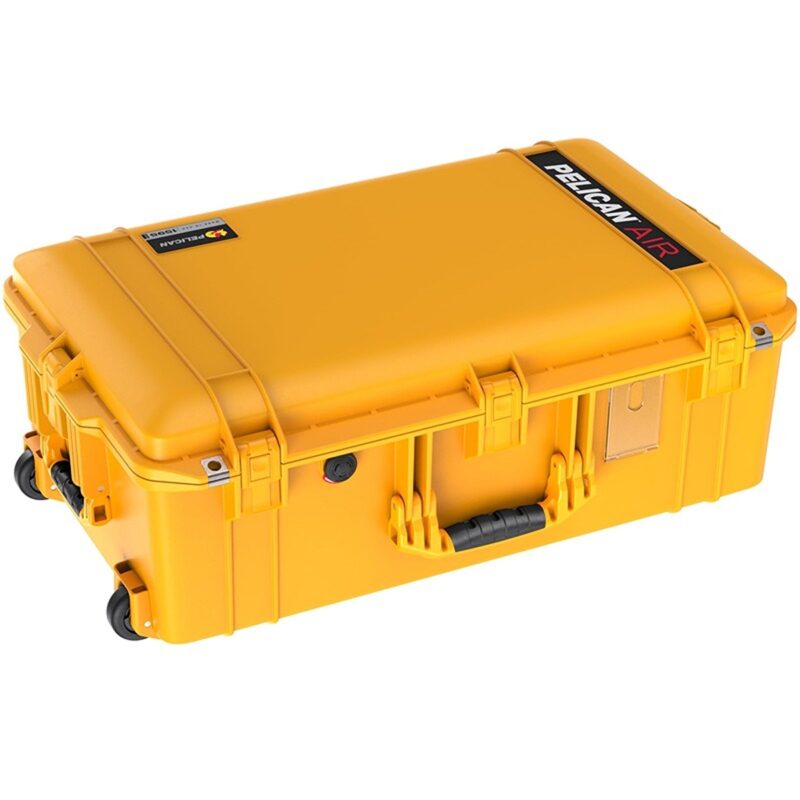 Pelican 1595 Air Yellow Protective Hard Case with Pick N Pluck Foam - Waterproof, Crushproof, Dustproof - Model 015950-0000-240