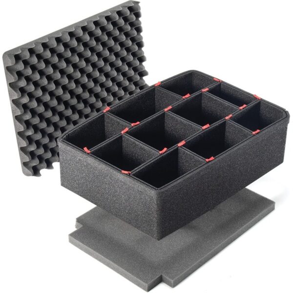 Pelican 1500 TrekPak Divider Kit Customizable Insert System for 1500 Protector Case - 015000-5050-110