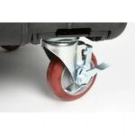 Pelican 0507 Caster Wheel Kit Removable Wheels with Brakes for 0500 & 0550 Transport Case - 0500-340-000