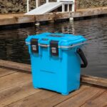 Pelican 20QT Elite Cooler Cool Blue/Grey - Premium Ice Chest with Up to 5 Days Retention 20Q-1-CLBLUGRY