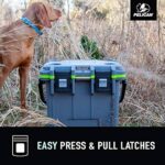 Pelican 20QT Elite Cooler Dark Grey/Evergreen - Premium Ice Chest with Up to 5 Days Retention 20Q-1-DKGRYEGRN