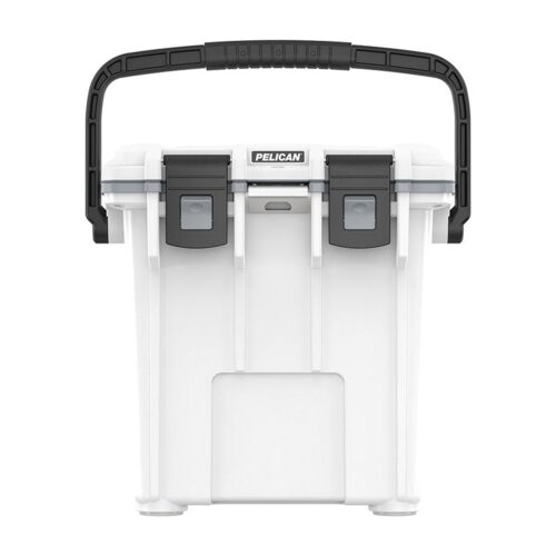 Pelican 20QT Elite Cooler White/Grey - Premium Ice Chest with Up to 5 Days Retention 20Q-1-WHTGRY