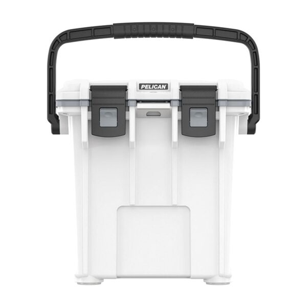 Pelican 20QT Elite Cooler White/Grey - Premium Ice Chest with Up to 5 Days Retention 20Q-1-WHTGRY
