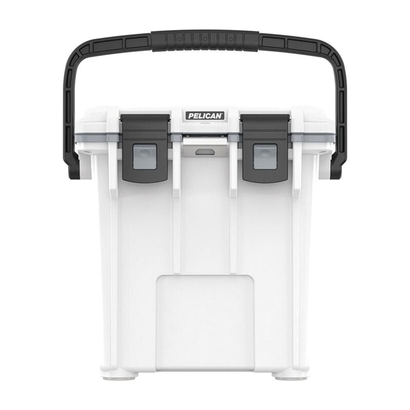 Pelican 20QT Elite Cooler White/Grey - Premium Ice Chest with Up to 5 Days Retention 20Q-1-WHTGRY