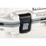 Pelican 30QT Elite Cooler White/Grey - Premium Rotomolded Ice Chest Up to 6 Days Retention 30Q-1-WHTGRY