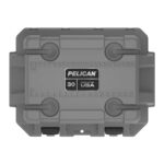 Pelican 30QT Elite Cooler metal/OD Green - Premium Rotomolded Ice Chest Up to 6 Days Retention 30Q-14-GNMTLOD