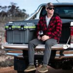 Pelican 30QT Elite Cooler metal/OD Green - Premium Rotomolded Ice Chest Up to 6 Days Retention 30Q-14-GNMTLOD