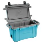 Pelican 70QT Elite Cooler Cool Blue/Grey - Premium Rotomolded Ice Chest Up to 10 Days Retention 70Q-1-CLBLUGRY