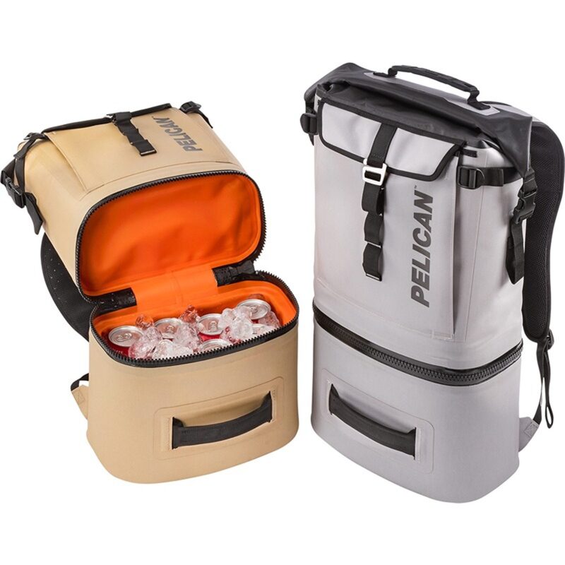 Pelican Elite Soft Cooler Backpack Coyote - Insulated Waterproof Leakproof Backpack Cooler SOFT-CBKPK-COYOTE
