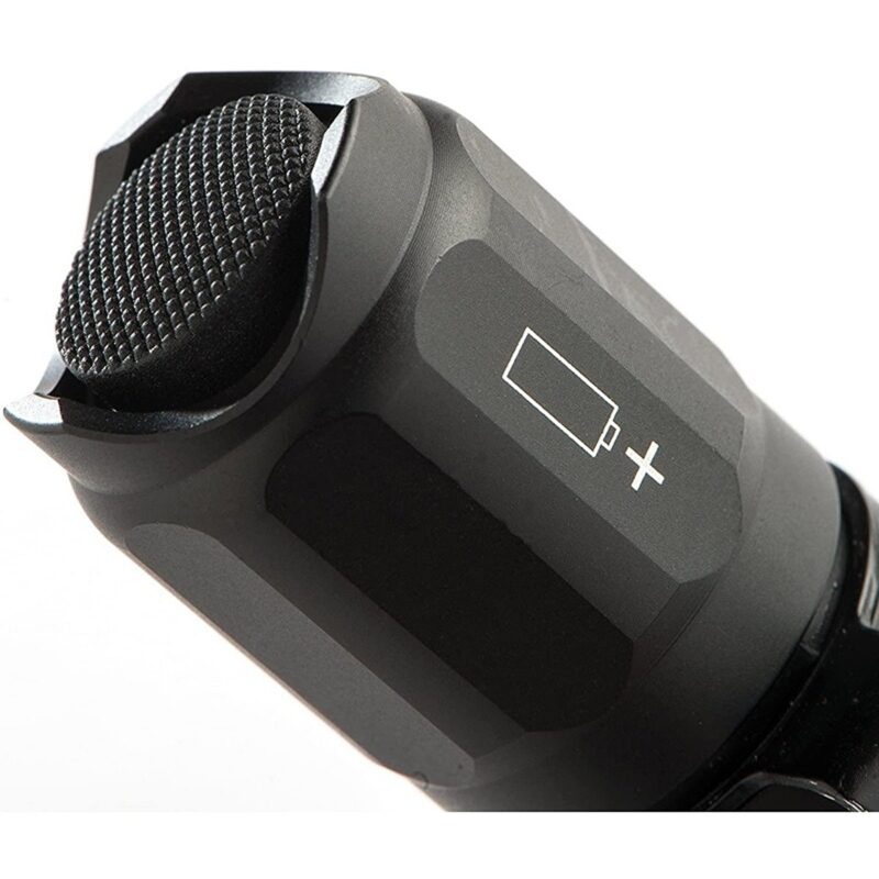 Pelican 7000 High-Intensity LED Flashlight Black 774 Lumens Rechargeable Programmable 070000-0001-110