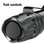 Pelican 7600 Combo Rechargeable LED Flashlight Black 944 Lumens 3-Color WRGB with Wand & Holster 076000-0040-110