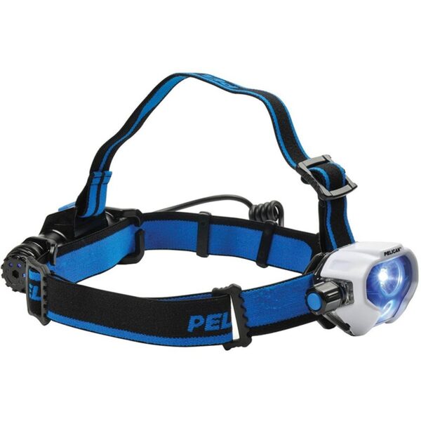 Pelican 2780R Rechargeable LED Headlamp 558 Lumens Pivoting Downcast USB Charging Assorted Covers 02780R-0000-110