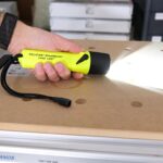 Pelican 2460 StealthLite Rechargeable LED Flashlight Yellow 183 Lumens Submersible Waterproof 024600-0001-245-IN