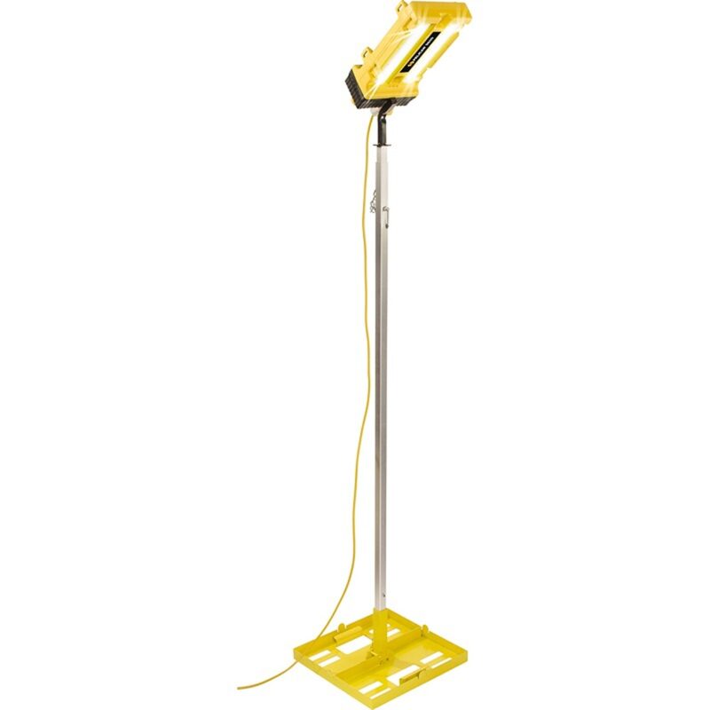 Pelican 9600 Modular LED Work Light System Yellow 3000 Lumens per Head Stackable 240V EU Plug 096000-0000-245E