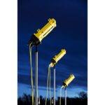 Pelican 9600 Modular LED Work Light System Yellow 3000 Lumens per Head Stackable 240V EU Plug 096000-0000-245E
