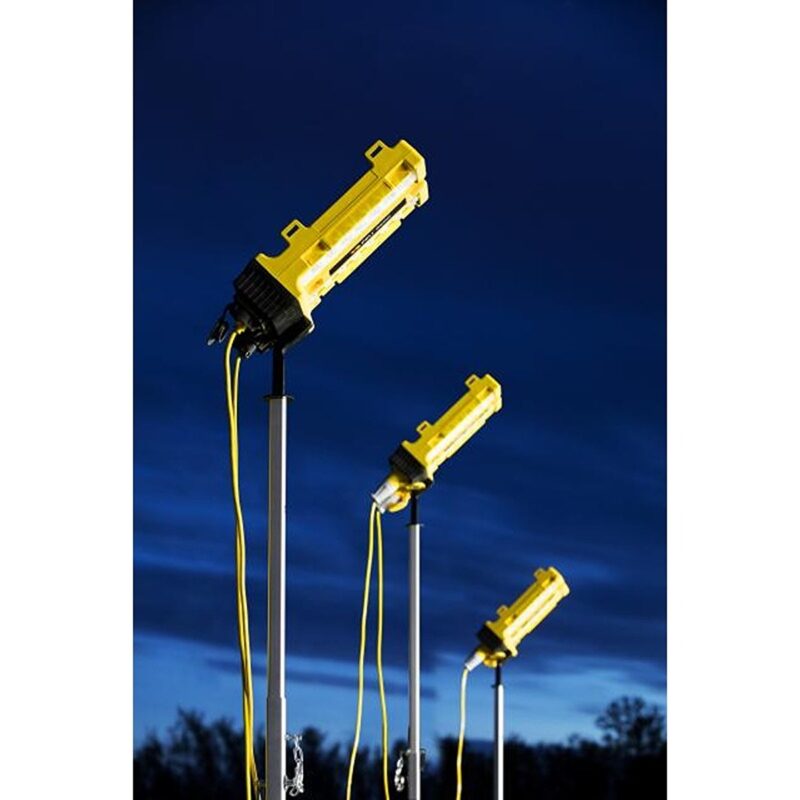 Pelican 9600 Modular LED Work Light System Yellow 3000 Lumens per Head Stackable 240V EU Plug 096000-0000-245E