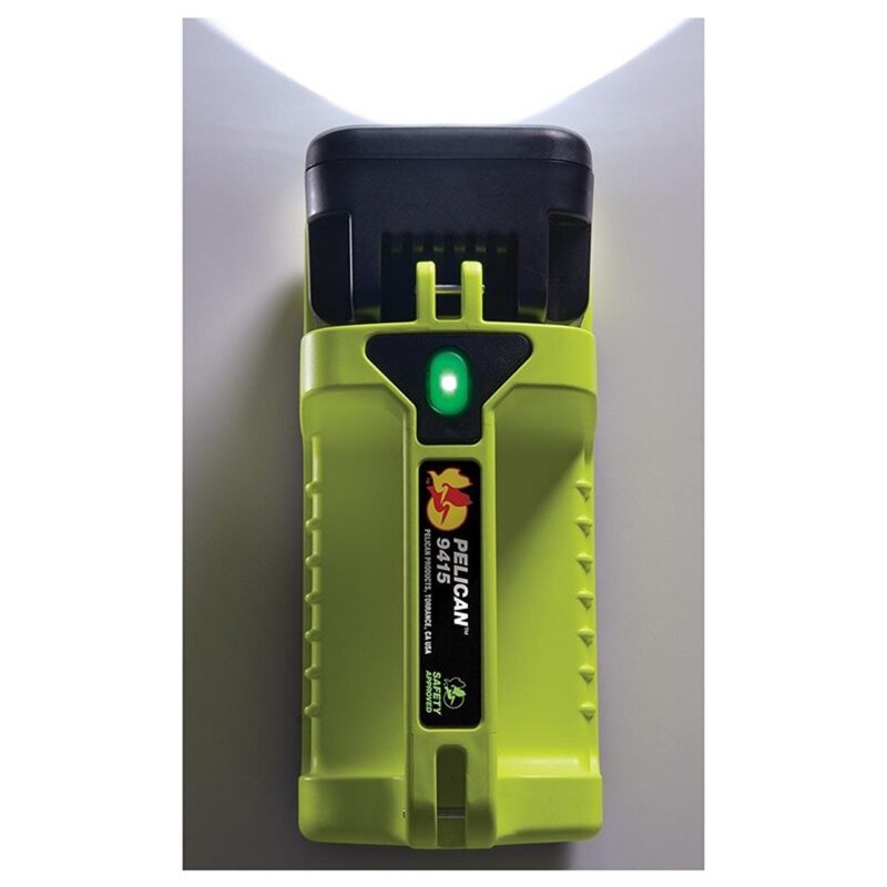 Pelican 9415I Gen 2 Rechargeable LED Lantern Yellow 392 Lumens IECEx Zone 0 Fast Charge 220V Intl 094150-0002-245I