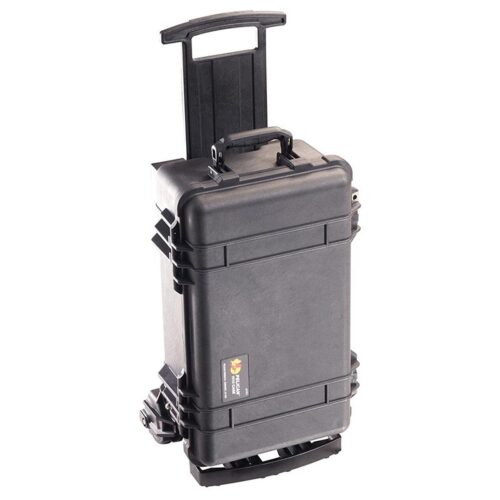 Pelican 1510M Mobility Carry-On Case Black with Wheels & Retractable Handle Foam Watertight 015100-0009-110