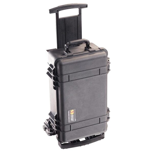 Pelican 1510M Mobility Carry-On Case Black with Wheels & Retractable Handle Foam Watertight 015100-0009-110