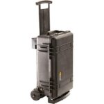 Pelican 1510M NF Mobility Case Black No Foam with Wheels & Retractable Handle Watertight 015100-0019-110