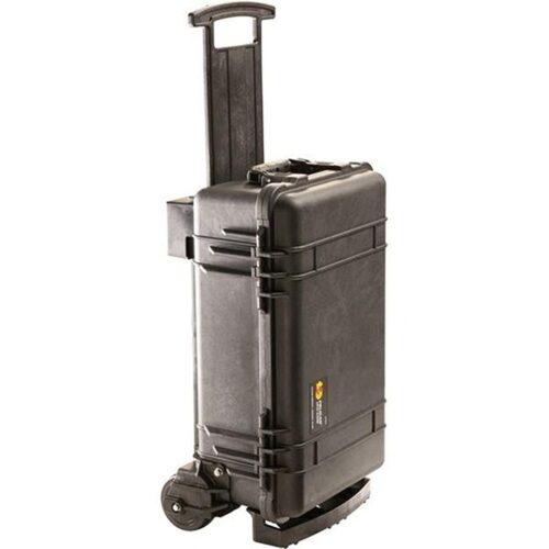 Pelican 1510M NF Mobility Case Black No Foam with Wheels & Retractable Handle Watertight 015100-0019-110