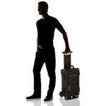 Pelican 1510M NF Mobility Case Black No Foam with Wheels & Retractable Handle Watertight 015100-0019-110
