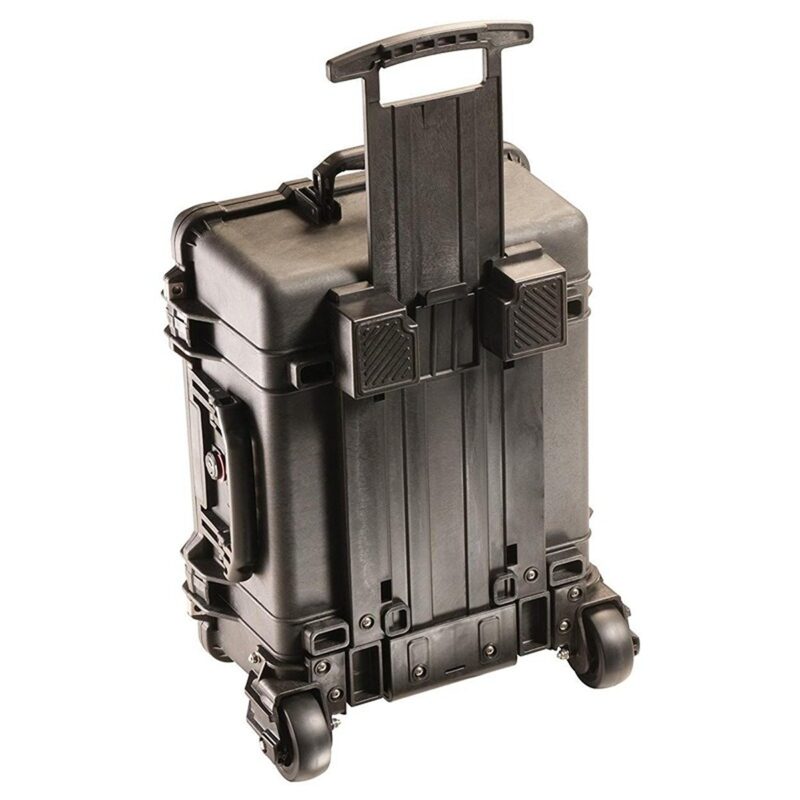 Pelican 1560M NF Mobility Case Black No Foam with Wheels & Retractable Handle Watertight 015600-0019-110