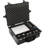 Pelican 1600TP TrekPak Case Black with Customizable Divider Insert Watertight Protector 016000-0050-110