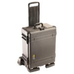 Pelican 1610M NF Mobility Case Black No Foam Watertight Rolling Wheels & Retractable Handle 016100-0019-110