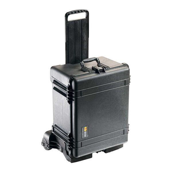 Pelican 1620M Mobility Case Black with Pick N Pluck Foam Watertight Rolling Wheels & Handle 016200-0009-110