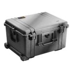 Pelican 1620M NF Mobility Case Black No Foam Watertight Rolling Wheels & Retractable Handle 016200-0019-110