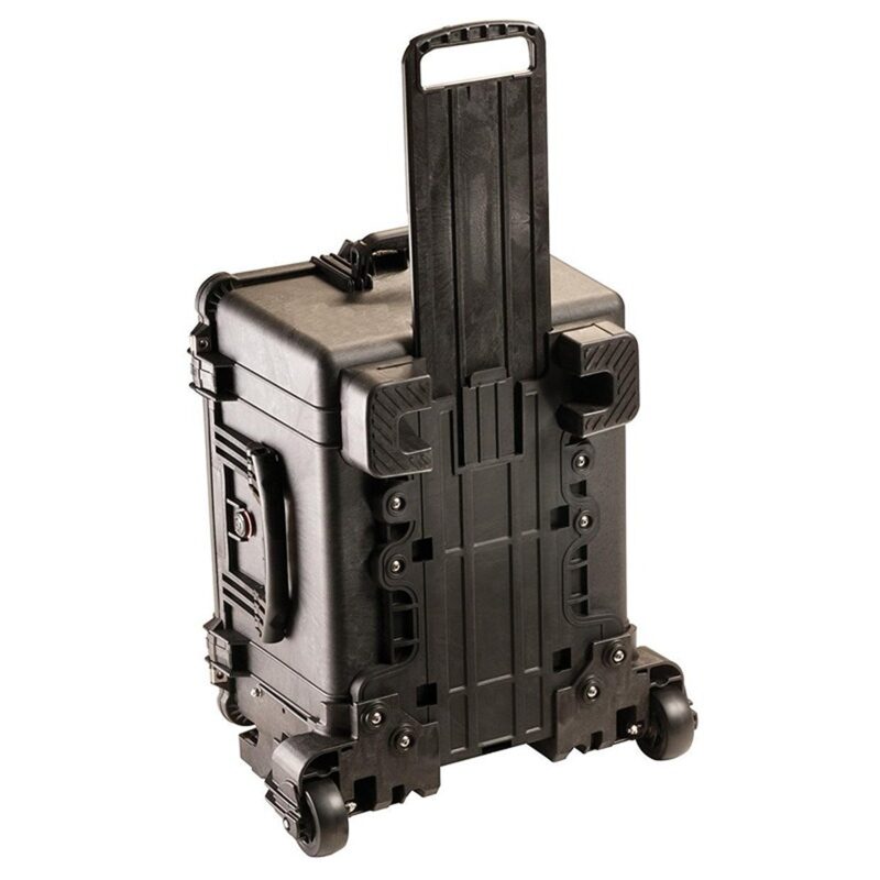 Pelican 1620M NF Mobility Case Black No Foam Watertight Rolling Wheels & Retractable Handle 016200-0019-110