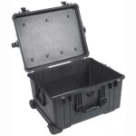 Pelican 1620M NF Mobility Case Black No Foam Watertight Rolling Wheels & Retractable Handle 016200-0019-110