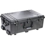 Pelican 1654 Protector Case Black with Padded Dividers Watertight Crushproof USA Made 016500-0040-110