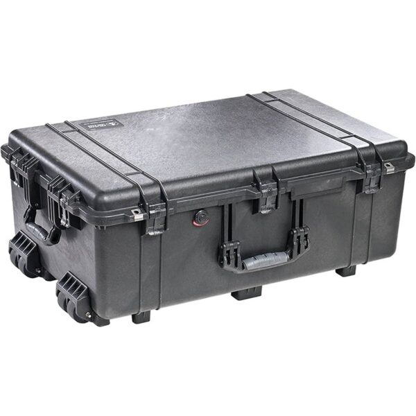 Pelican 1654 Protector Case Black with Padded Dividers Watertight Crushproof USA Made 016500-0040-110