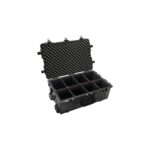 Pelican 1650TP TrekPak Case Black with Customizable Divider Insert Watertight Protector 016500-0050-110