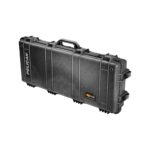 Pelican 1700 Protector Case Black with Foam Long Case Watertight Rolling 017000-0000-110