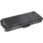 Pelican 1700 Protector Case Black with Foam Long Case Watertight Rolling 017000-0000-110