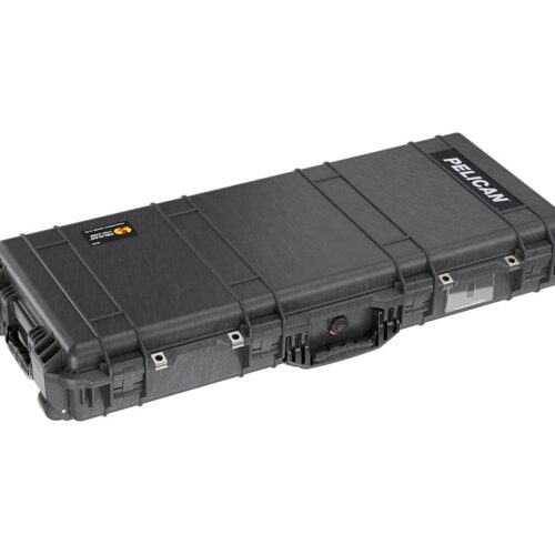 Pelican 1700NF Protector Case Black No Foam Long   Case Watertight Rolling 017000-0010-110