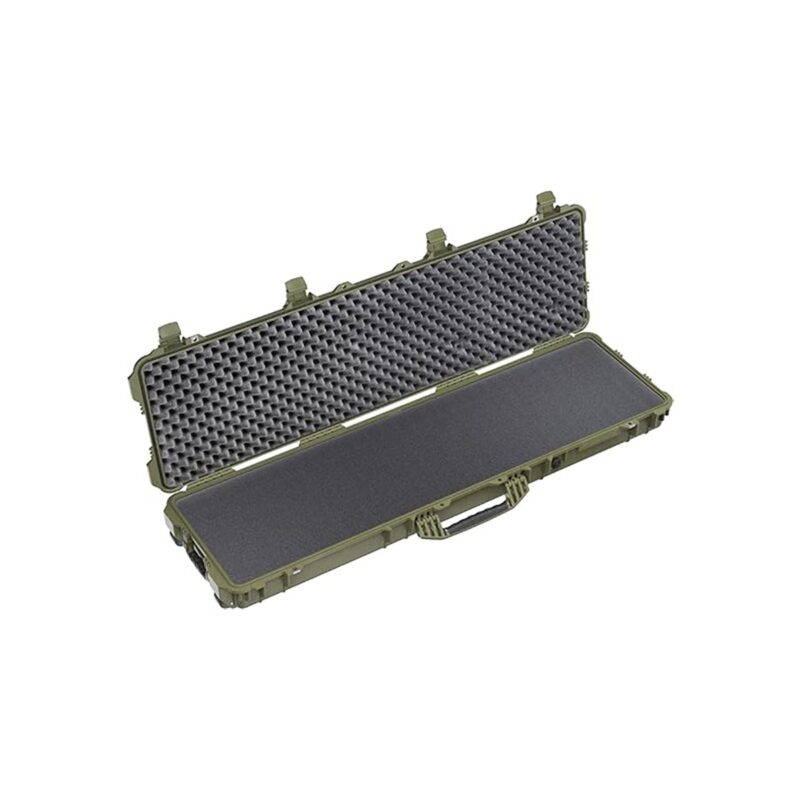 Pelican 1750 Protector Case OD Green with Foam Long Case Watertight Rolling 017500-0000-130
